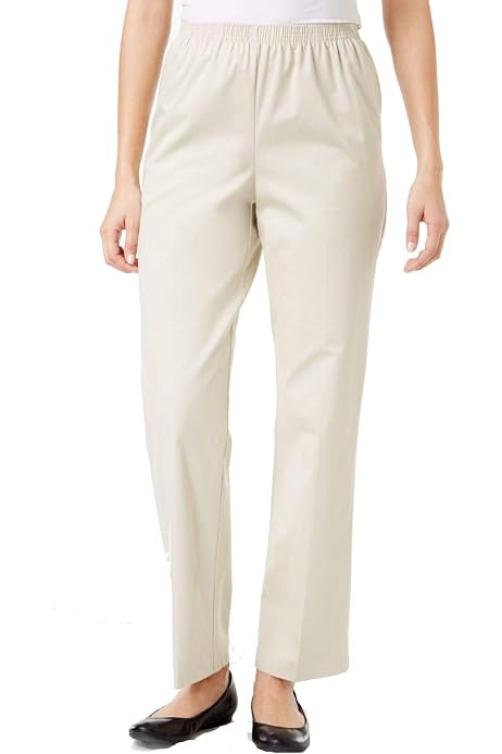 Alfred Dunner Women's Allure Slimming 