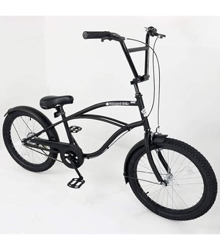 Amazon | 【街乗りアーバンBMXクルーザー!！】【マットブラック 