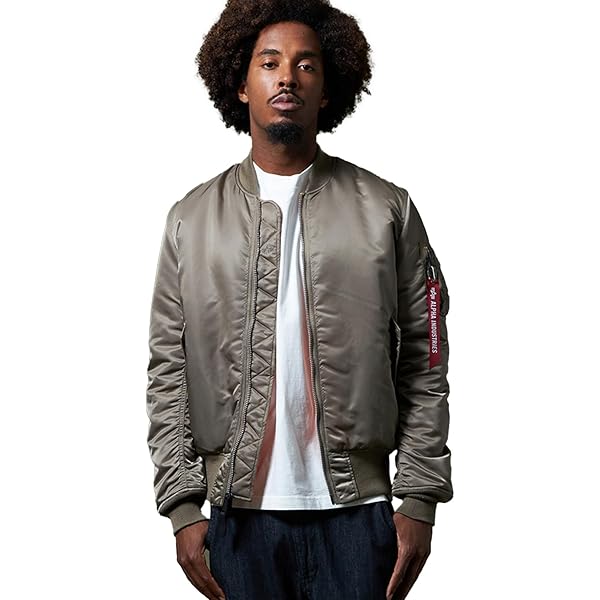 アルファインダストリーズ] MA-1 ナイロンジャケット USスペック 2000