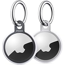 Amazon.co.jp: 【2枚セット】Stouchi AirTag キーホルダー AirTag 