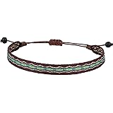 C·QAUN CHI Friendship Strand Bracelet for Women Colorful Bohemian Handmade Braided Wrap Bracelets for Wrist Anklet Cord Adjus