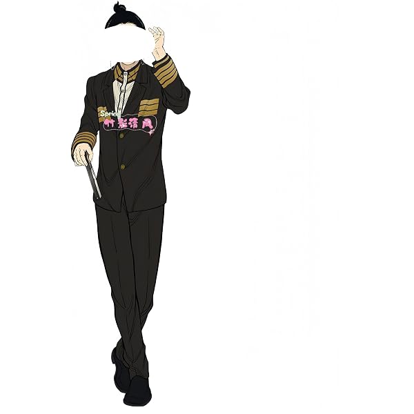 Amazon.co.jp: 『日本三國』輪島桜虎 コスプレ衣装 風（道具 ウィッグ 