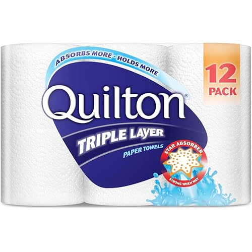 Quilton 3-Ply Paper Towel 12 pack