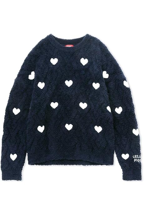 Amazon | [ジェラート ピケ] HOLIDAY ハートアランプルオーバー  