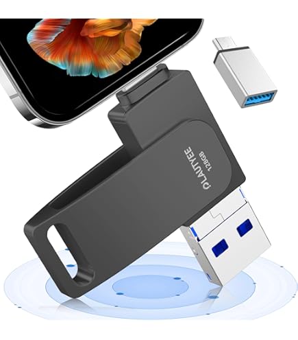 Amazon.co.jp: 【2023新登場】128GB usbメモリー 4in1 USBフラッシュ  