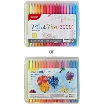 Amazon | MONAMI Plus Pen フェルトチップペン 3000本 細字 (0.4mm 