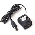 【ノーブランド品】DC 3.5V-9V 3W USB　水中ウォーターポンプ　水族館　噴水池　ポンプ
