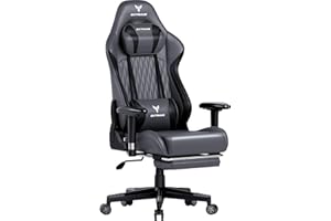 GXTRACE ゲーミングチェア ゲームチェア 椅子 オットマン付き アームレスト リクライニング オフィス パソコン デスク 高級PUレザー ハイバック 165°リクライニング ランバーサポート 座面昇降可能 PCチェア