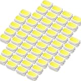 INEX LEDチップ SMD 3020 ホワイト 白発光 50個 打ち替え 打ち換え DIY 自作 エアコンパネル メーターパネル スイッチ