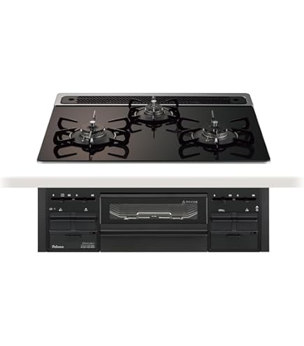 Amazon.co.jp: パロマ ビルトインコンロ スタンダードトップ コンロ 