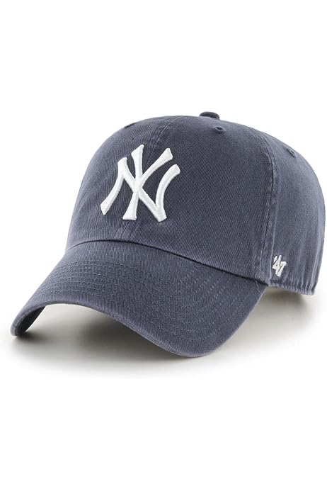 Adjustable Strapback Vintage Navy Hat 