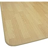 さるるの部屋 ダイニングラグ（クッションフロアーラグ）：木目調（ナチュラル色） ２００ｘ２５０ｃｍ【日本製】防汚・防水カーペット