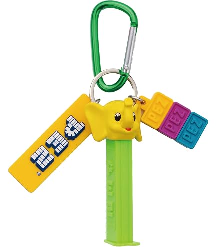 Amazon.co.jp: イワヤ PEZ Key Charm(Good Luck Bear) お菓子雑貨 