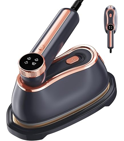 Amazon | DeliToo スチームアイロン 【折り畳み式 ハンディー 
