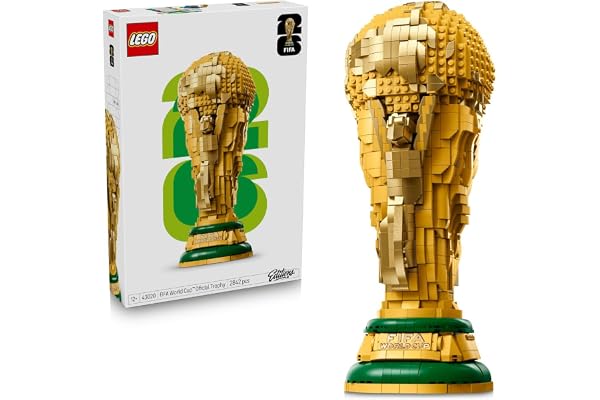 レゴ(LEGO) エディション FIFAワールドカップ(TM) 公式トロフィー おもちゃ 玩具 誕生日 プレゼント ブロック 男の子 女の子 子供 12歳 13歳 14歳 小学生 インテリア オシャレ サッカー フットボール スポーツ 43020