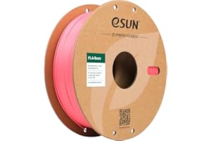 eSUN Basic PLA Filament 1.75mm, ePLA 3D Printing Filament Dimensional Accuracy +/- 0.03mm, 1KG Spool (2.2 LBS) Compatible with Most 3D Printer,Pink