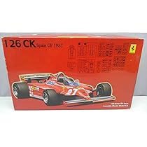 Amazon | フジミ模型 1/20 フェラーリ 126CK 1981スペインGP 