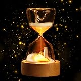 TENGEE プレゼント 誕生日プレゼント 人気 【ギフトラッピング済】インテリア 間接照明 LED 15分砂時計 USB充電式 13色切替 明るさ調節可能 リモコン付き カウントダウン機能 雰囲気作り オシャレ 癒し TBSテレビ番組 「マツコの知