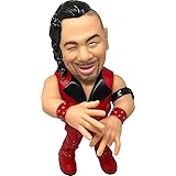 16dソフビコレクション WWE 004 WWE 中邑真輔 ソフトビニール製 塗装済み可動フィギュア 再販分