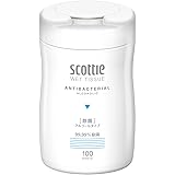 スコッティ ウェットティシュー 除菌 アルコールタイプ 本体 100枚