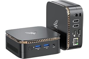 NiPoGi ミニpc n97 mini pc 最大3.6GHz 4C/4T 16GB DDR4 512GB M.2 SSD 2TB拡大可能 ミニパソコン インテル n97 ミニpc Windows11 Pro HDMI2.0+DP1.4 2画面 4