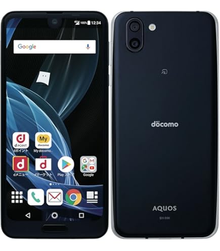 Amazon | DOCOMO AQUOS R3 SH-04L 黒 | SHARP | スマートフォン本体 