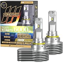 Amazon.co.jp: スフィアライト RIZING3 H8 H9 H11 H16 LED ヘッド 