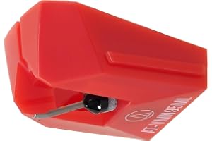 Audio-Technica AT-VMN95ML Microlinear Replacement Turntable Stylus Red