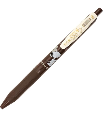 Amazon | ゼブラ 限定 スヌーピー サラサクリップ ゲルボールペン 0.5 