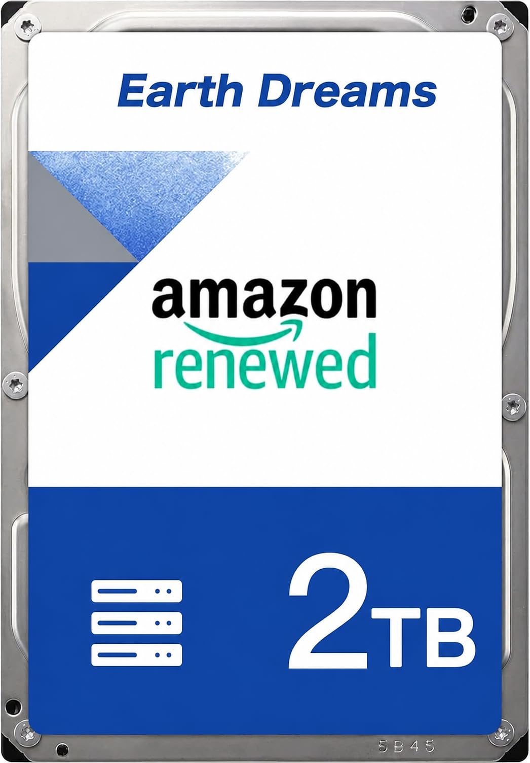 【整備済み品】 Earth Dreams内蔵 HDD 2TB 3.5インチ デスクトップPC 増設・データバックアップ用 ハードディスク 保証1年