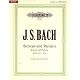 バッハ, J.S.: 無伴奏バイオリンのためのソナタとパルティータ BWV 1001-1006/原典版/ペータース社