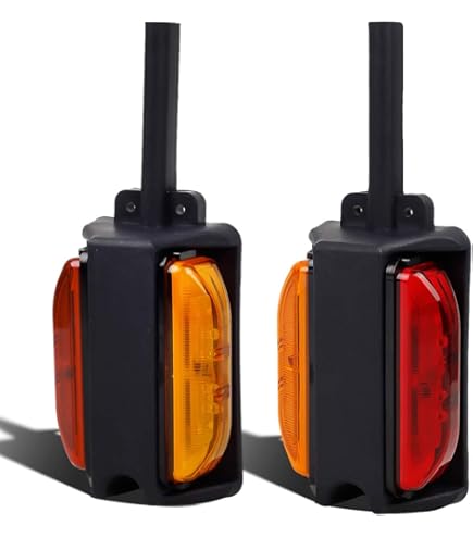 Partsam 2x Double RV Trailer Camper Tail Lights 24-2835 - View #11