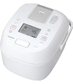 Amazon | TOSHIBA(東芝) 炊飯器 炎匠炊き 5.5合 RC-10VRV(W) グラン 