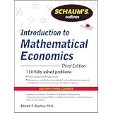 Schaum's Outline of Introduction to Mathematical Economics, 3rd Edition