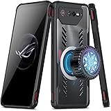 ROG Phone 6 ケース ROG Phone 6 Pro ケース マグネティック対応 放熱バック カメラプロテクター付き 汗や傷に強いバック 全身保護 [Fanbiyaケース]