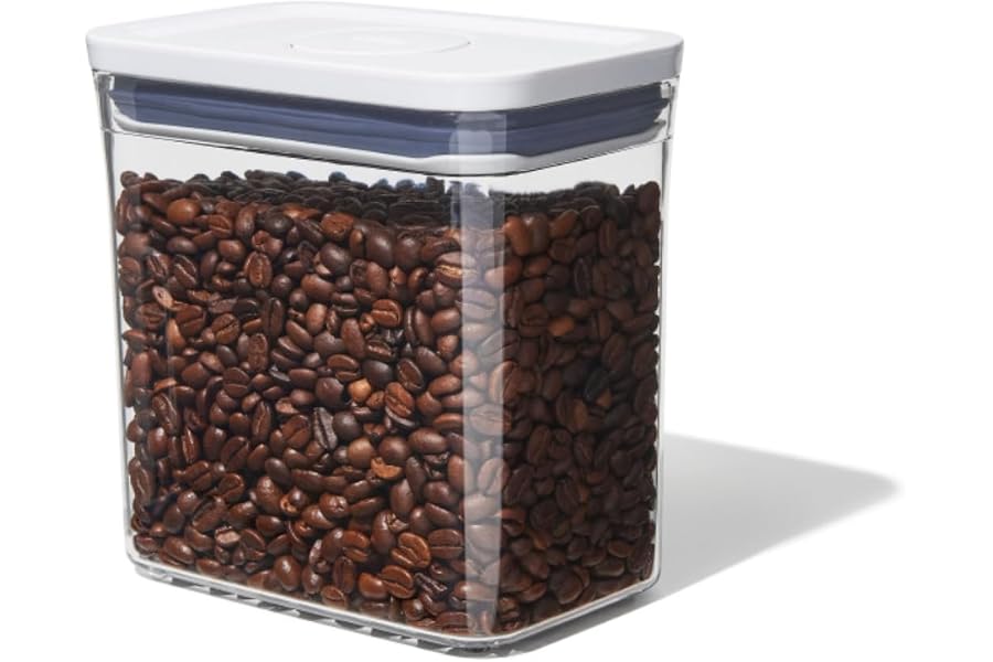OXO Good Grips POP 2.0 Rectangle Storage Container, 1.6 Litre | Dishwasher Safe, BPA-Free, Stackable,