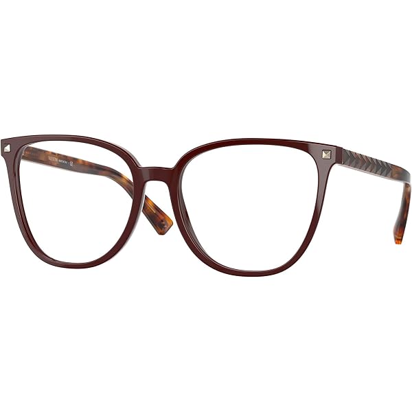 Valentino VA3074-5115 Eyeglass Frame TRANSPARENT RED w/DEMO  display picture 1