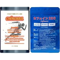 Amazon | 2袋セット CHIKARA チカラ 1袋あたり マカ 14,400mg 亜鉛 