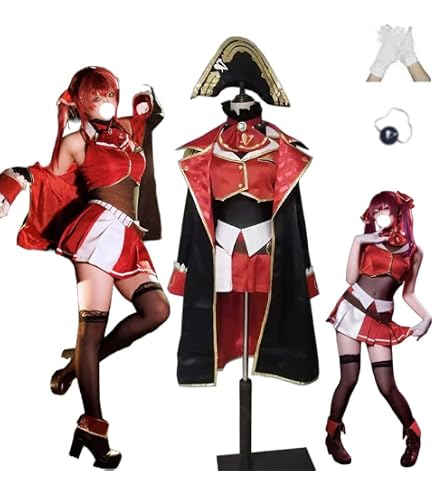 Amazon.co.jp: [PWPCOS] 宝鐘マリン バーチャルYouTuber VTuber 海賊団 