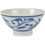 砥部焼 茶碗 大 唐草