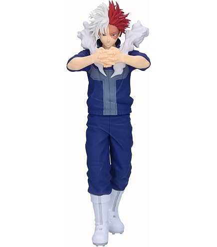 Banpresto Figura Shoto Todoroki My Hero Academia – The Amazing Heroes Plus Vol.5, 12 Cm, PVC Da Collezione