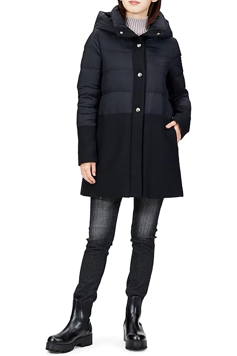 Amazon | [ヘルノ] 公式 超軽量ナイロン(ツヤ無し) 取り外し可能フード 