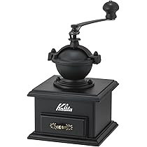 Amazon｜カリタ コーヒーミル クラシックミルBK #42203｜手挽き 