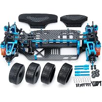Amazon.co.jp: RCHUBAM メタルカーボンシャーシフレームキット 1/10 