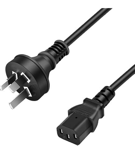UK Stromkabel-Splitter – 2 C13 Anschlüsse, 3 Meter, Ideal Für PC, Monitor & Mehr