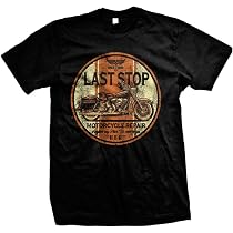 Route 66 Harley Vintage Mens Black Tee 