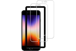 KPNS iPhone SE3 ガラスフィルム【2枚セット】ガイド枠付き 日本素材製 強化ガラス iPhoneSE 3 2022 第3世代 / iPhone SE2 2020 第2世代 / iPhone8 7 6 6s 用 ガラスフィルム 強化ガラス