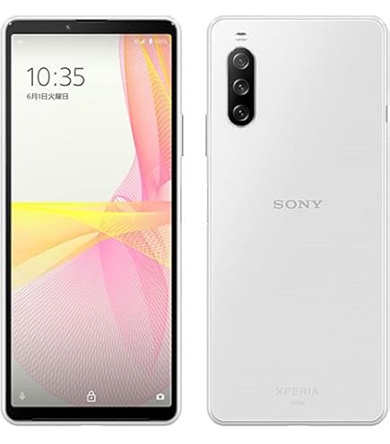 Amazon | au Xperia 10 Ⅲ SOG04 シムロック解除済 シムフリー SIM  