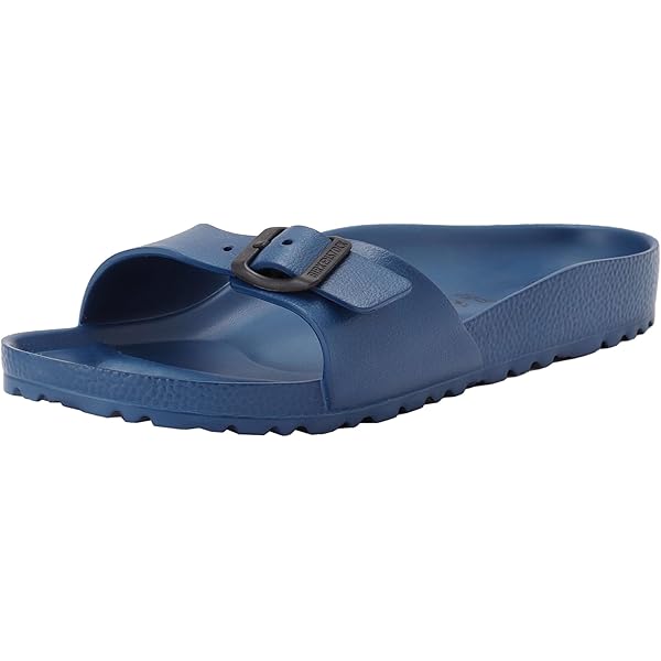 Birkenstock Madrid EVA Sandals, Narrow Wide, Women's, Metallic Anthracite,  8/8.5 US : Amazon.sg: Fashion