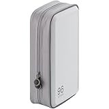 エレコム DVD CDケース セミハード ファスナー付 96枚収納 ホワイト CCD-H96WH